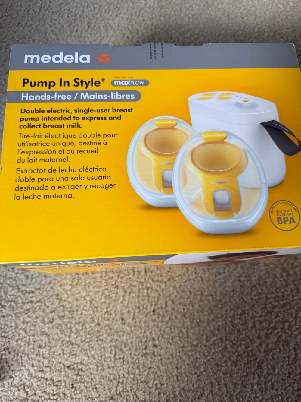 Medela pump in style handsfree pump